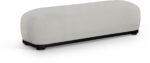 Calum Chenille Fabric Upholstered Bench