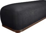 Calum Chenille Fabric Upholstered Bench - Image 6