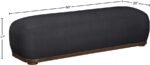 Calum Chenille Fabric Upholstered Bench - Image 7