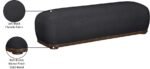 Calum Chenille Fabric Upholstered Bench - Image 8