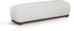 Calum Chenille Fabric Upholstered Bench