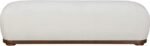 Calum Chenille Fabric Upholstered Bench - Image 3