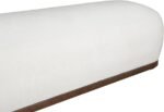 Calum Chenille Fabric Upholstered Bench - Image 5