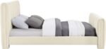 Camila Chenille Fabric Upholstered Bed - Image 4
