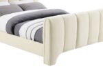 Camila Chenille Fabric Upholstered Bed - Image 6
