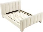 Camila Chenille Fabric Upholstered Bed - Image 7