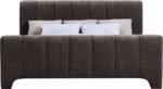 Camila Chenille Fabric Upholstered Bed - Image 3