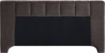 Camila Chenille Fabric Upholstered Bed - Image 5