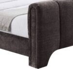 Camila Chenille Fabric Upholstered Bed - Image 6
