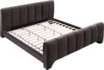 Camila Chenille Fabric Upholstered Bed - Image 7
