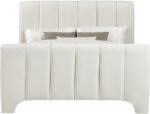 Camila Chenille Fabric Upholstered Bed - Image 3