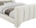 Camila Chenille Fabric Upholstered Bed - Image 6