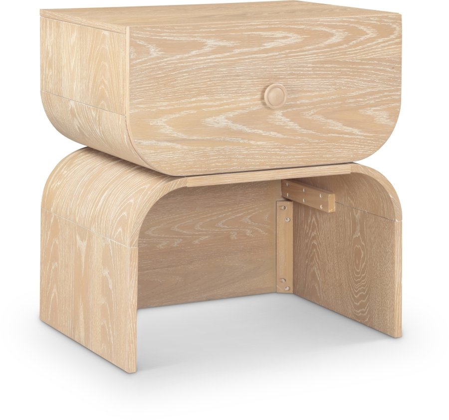 44127.jpg Jace Oak Veneer Night Stand - Image 1
