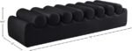 Rumble Vegan Leather Upholstered Bench - Image 9