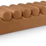 Rumble Vegan Leather Upholstered Bench