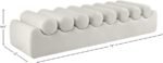 Rumble Vegan Leather Upholstered Bench - Image 9