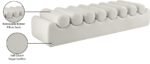 Rumble Vegan Leather Upholstered Bench - Image 10