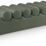 Rumble Vegan Leather Upholstered Bench