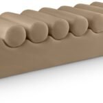 Rumble Vegan Leather Upholstered Bench