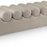 Rumble Vegan Leather Upholstered Bench
