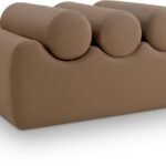 Rumble Vegan Leather Upholstered Bench