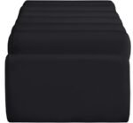Rumble Vegan Leather Upholstered Bench - Image 4