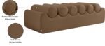 Rumble Vegan Leather Upholstered Bench - Image 9