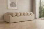 Rumble Vegan Leather Upholstered Bench - Image 2