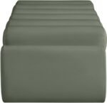 Rumble Vegan Leather Upholstered Bench - Image 4