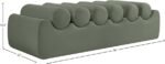 Rumble Vegan Leather Upholstered Bench - Image 8