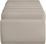 Rumble Vegan Leather Upholstered Bench - Image 4