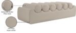 Rumble Vegan Leather Upholstered Bench - Image 9