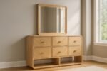 Parker Ash Veneer Framed Mirror - Image 2