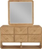 Parker Ash Veneer Framed Mirror - Image 6