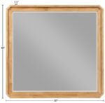 Parker Ash Veneer Framed Mirror - Image 8