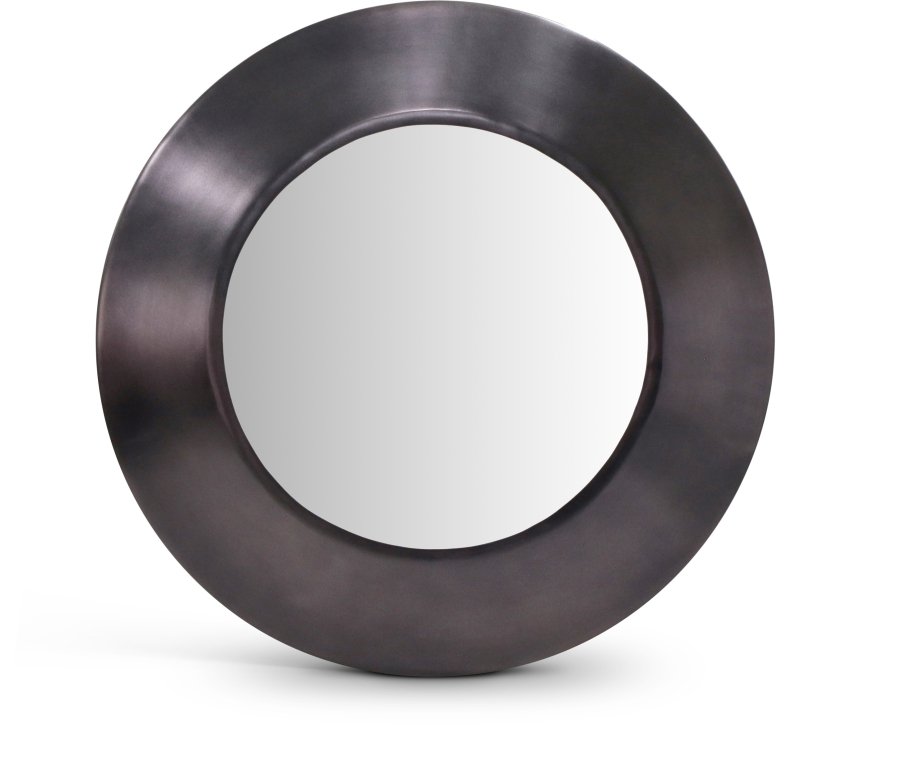 44564.jpg Sphere Iron Frame Mirror - Image 1
