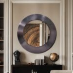 Sphere Iron Frame Mirror - Image 2