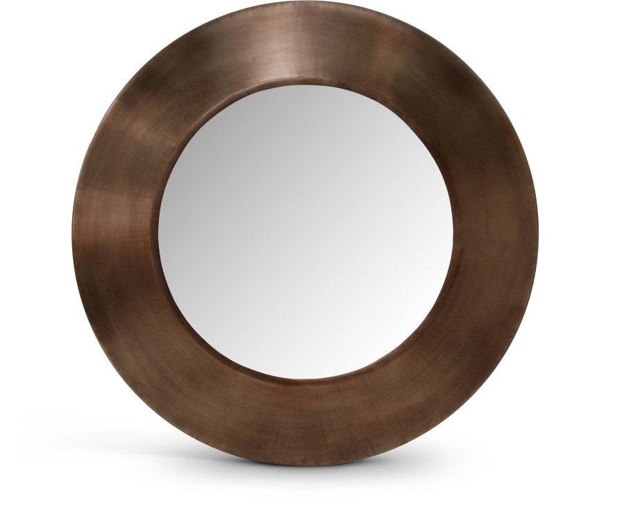 44569.jpg Sphere Iron Frame Mirror - Image 1