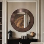 Sphere Iron Frame Mirror - Image 2
