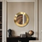 Sphere Iron Frame Mirror - Image 2
