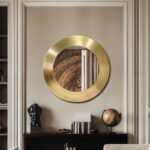 Sphere Iron Frame Mirror - Image 2