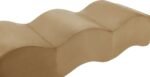 Wave Velvet Upholstered Bench - Image 6