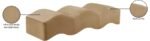Wave Velvet Upholstered Bench - Image 12