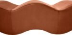 Wave Velvet Upholstered Bench - Image 8