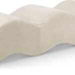 Wave Velvet Upholstered Bench