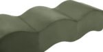 Wave Velvet Upholstered Bench - Image 6