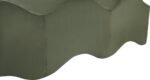 Wave Velvet Upholstered Bench - Image 9