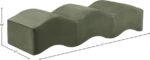 Wave Velvet Upholstered Bench - Image 12