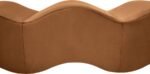 Wave Velvet Upholstered Bench - Image 8