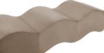 Wave Velvet Upholstered Bench - Image 6